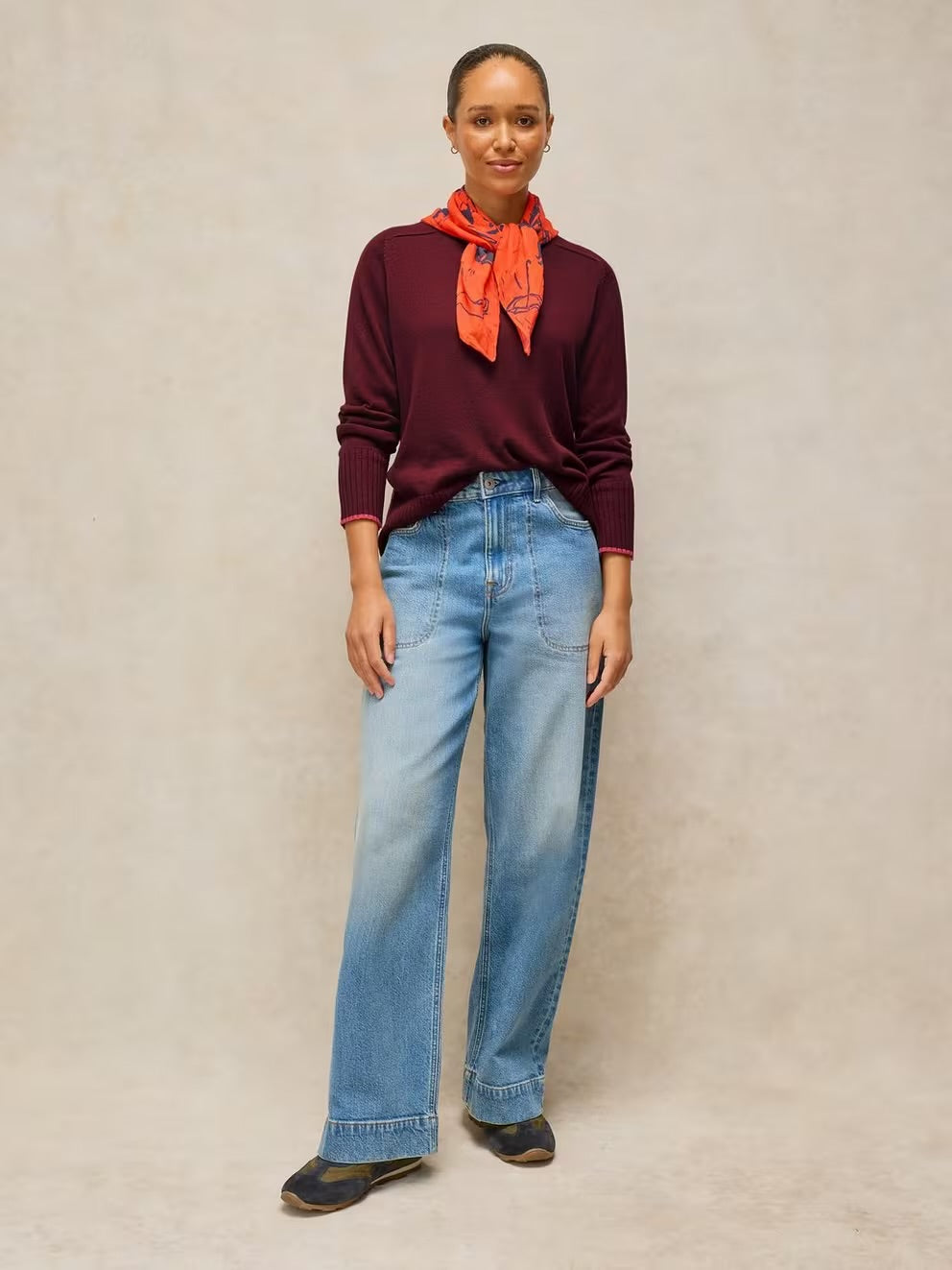 White Stuff Womens Sienna Jumper 446712 Dark Plum Clothing UK8 / Plum,UK10 / Plum,UK12 / Plum,UK14 / Plum,UK16 / Plum,UK18 / Plum