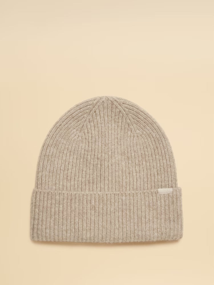 Joules Womens Fine Knit Beanie V27-227 Oat