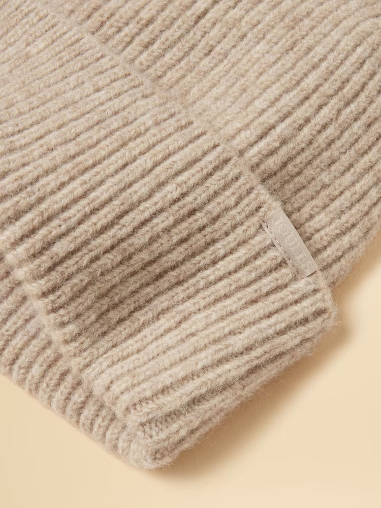 Joules Womens Fine Knit Beanie V27-227 Oat