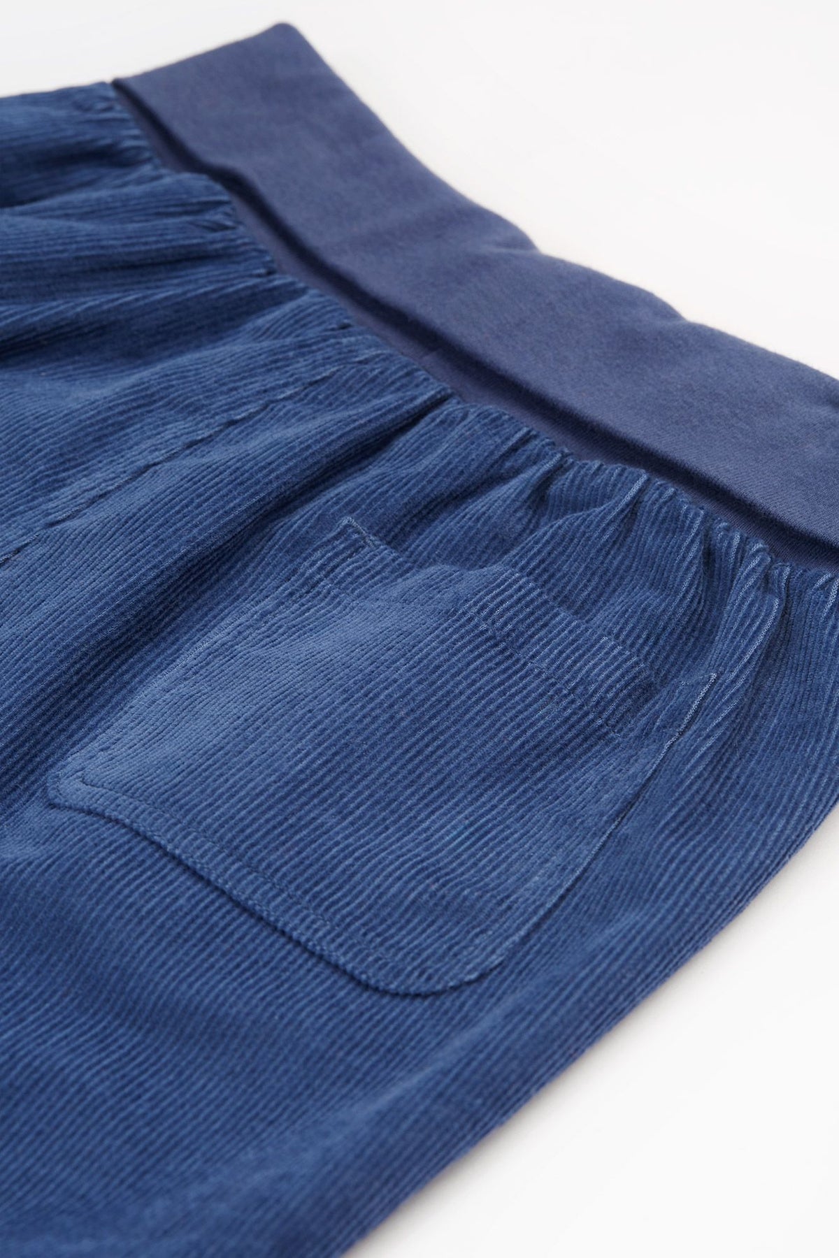 Frugi Carrot Cord Pull Ups Navy Clothing 2-3YRS / Navy,3-4YRS / Navy,4-5YRS / Navy,5-6YRS / Navy,6-7YRS / Navy