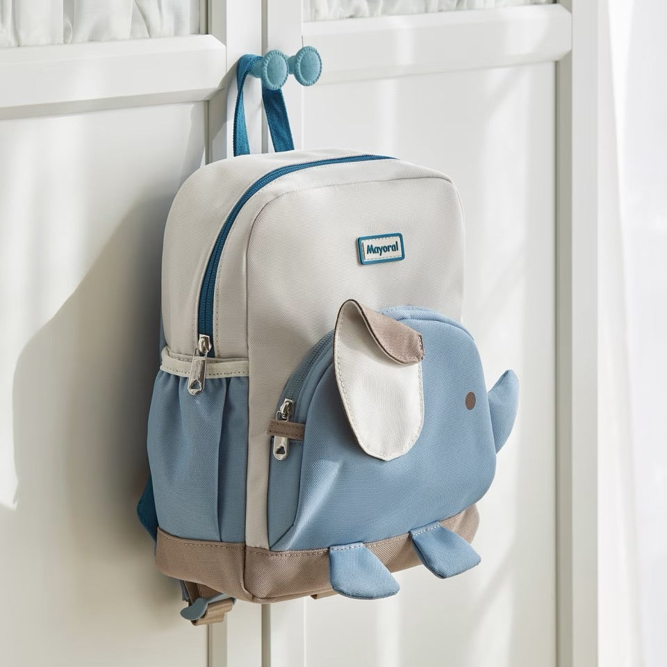 Mayoral Baby Backpack 19507 Blue Elephant Accessories ONE SIZE / Blue