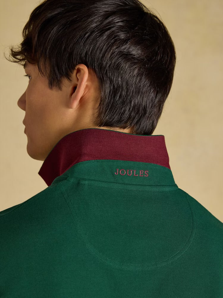 Joules Mens Woody Ls Polo Y95-870 Green Clothing M / Green,L / Green,XL / Green,XXL / Green