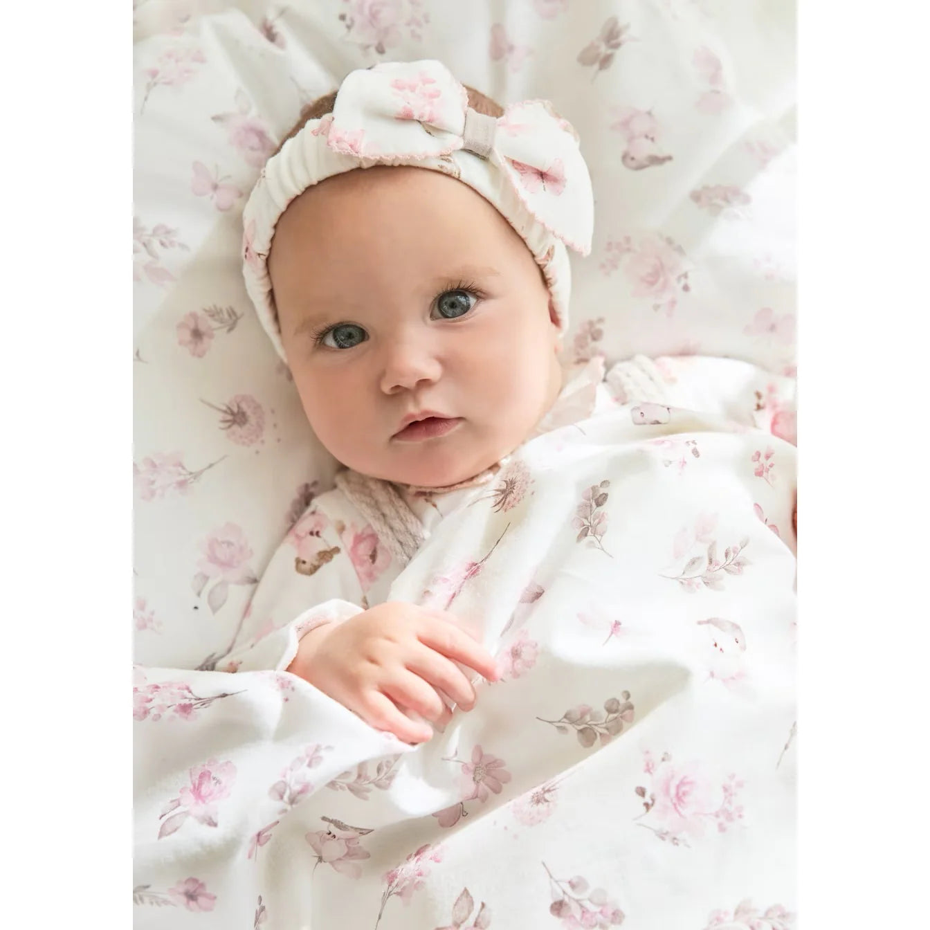 Mayoral Baby Swaddle 9480 Pink Bird Accessories ONE SIZE / Pink