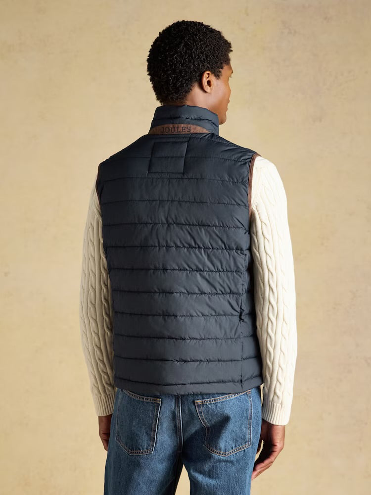 Joules Mens Heritage Padded Gilet G47-819 Navy Clothing M / Navy,L / Navy,XL / Navy