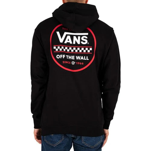 Vans Vans Mens Stackton Hoodie Vn0a7y3yblk1aw23 Clothing SMALL ADULT / Black,MEDIUM ADULT / Black