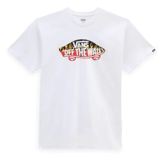 Vans Vans Mens Otw Inflamed T-Shirt Vn0005h2wht1aw23 Clothing XS ADULT / White,MEDIUM ADULT / White