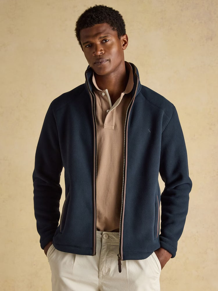 Joules Mens Heritage Zip Fleece Au7-275 Navy Clothing M / Navy,L / Navy,XL / Navy,XXL / Navy