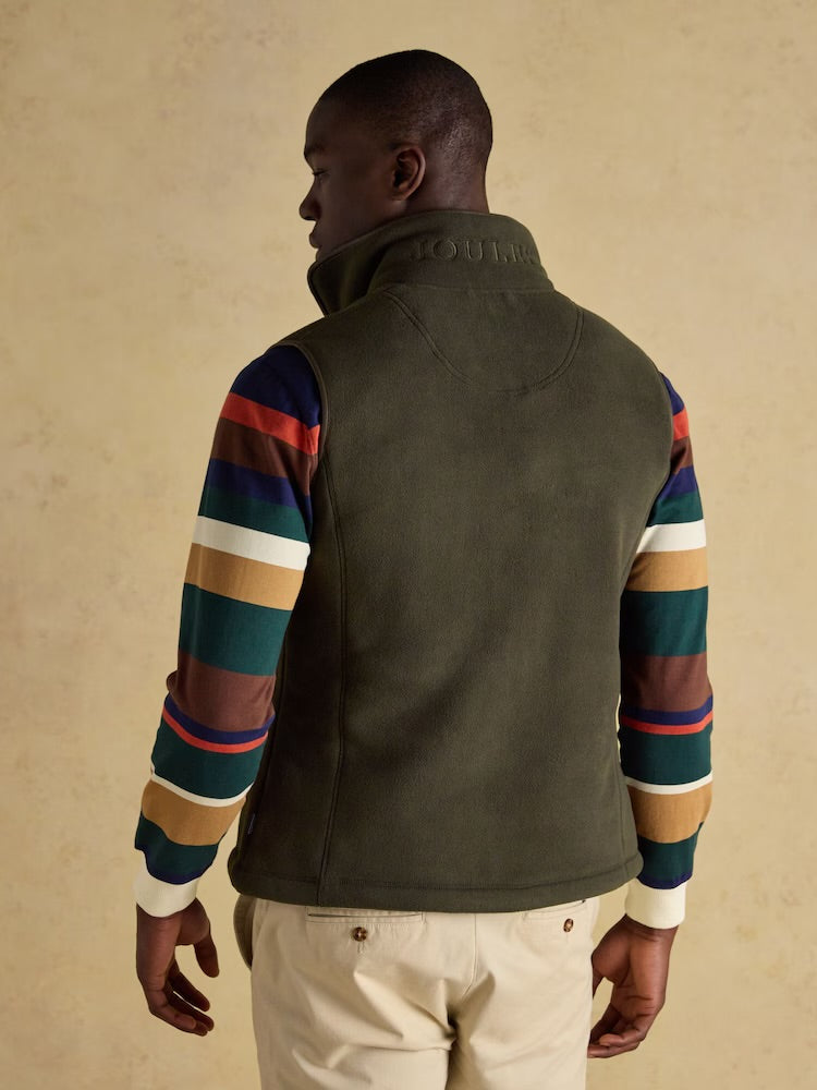 Joules Mens Heritage Gilet Au6-127 Khaki Clothing M / Khaki,L / Khaki,XL / Khaki,XXL / Khaki