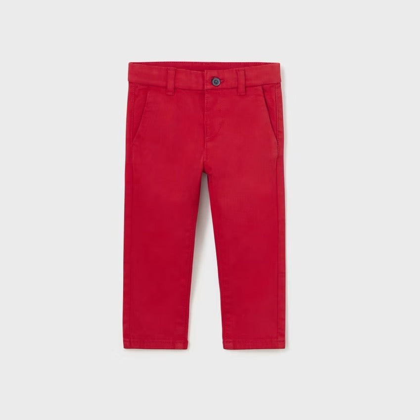 Mayoral Infant Boys Chinos 521Aw23 Red Clothing 6M / Red,9M / Red,12M / Red,18M / Red,24M / Red