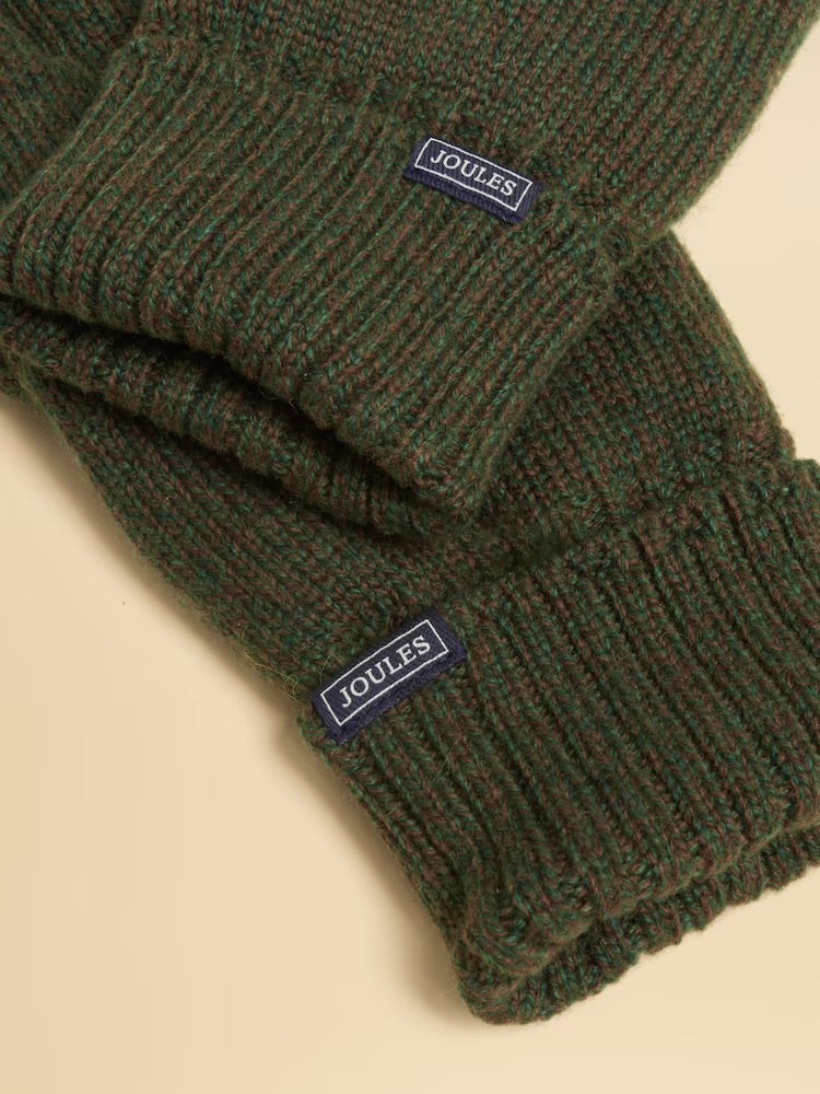 Joules Mens Hammond Gloves G13-688 Green Clothing S-M / Green,M-L / Green