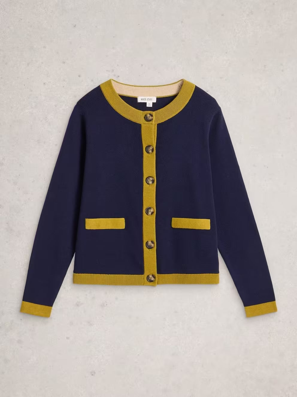 White Stuff Womens Charlotte Cardigan 444078 Navy Clothing UK8 / Navy,UK10 / Navy,UK12 / Navy,UK14 / Navy,UK16 / Navy,UK18 / Navy