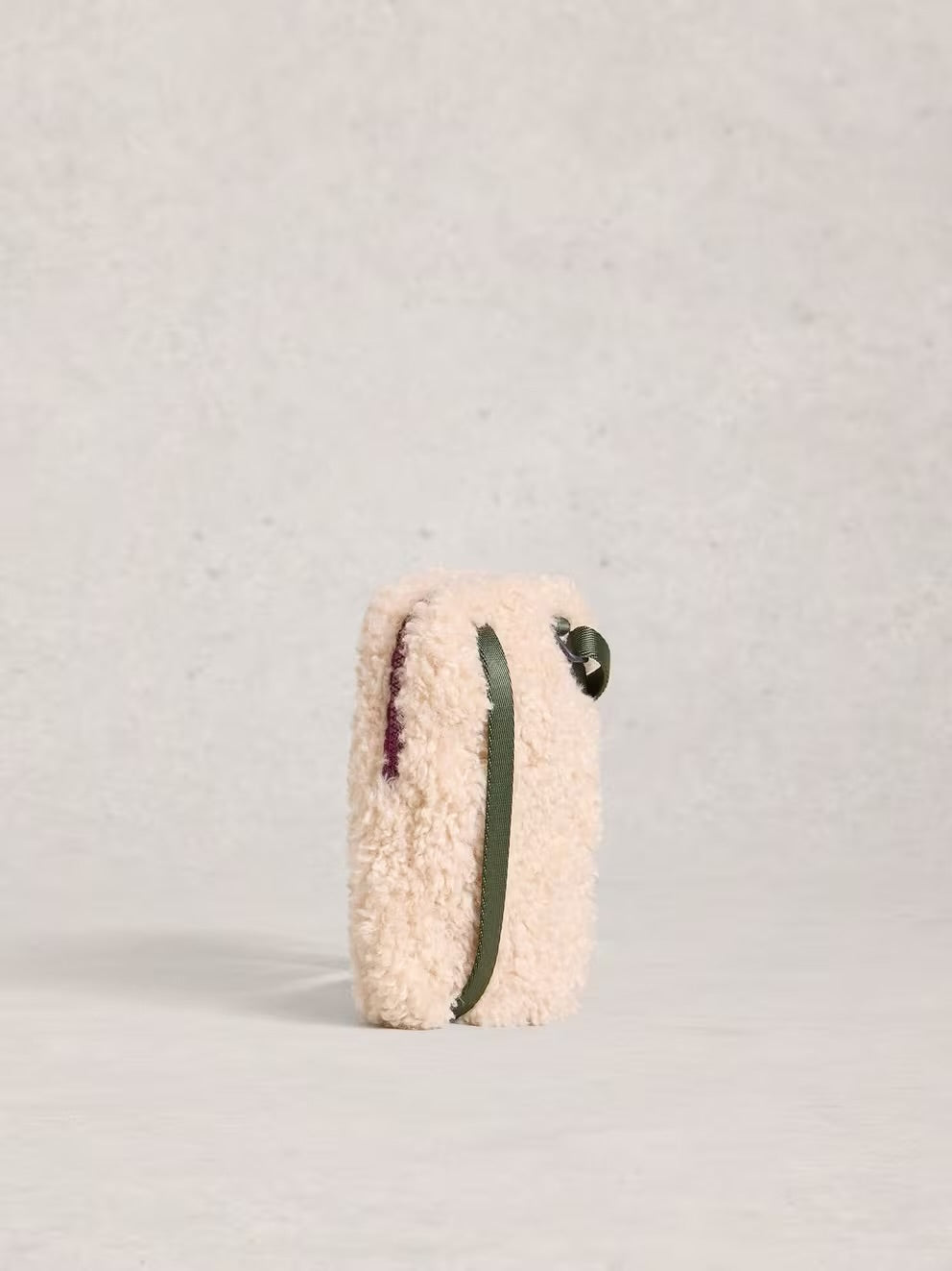 White Stuff Meadow Borg Phone Bag 444718 Natural Accessories ONE SIZE / Natural