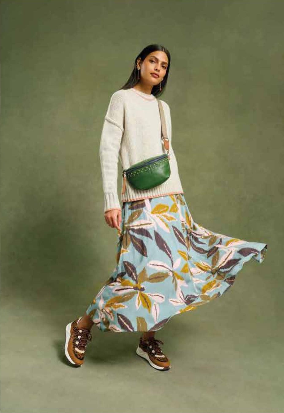 White Stuff Womens Hope Maxi Skirt 444270 Blue Multi Clothing UK8 / Multi,UK10 / Multi,UK12 / Multi,UK14 / Multi,UK16 / Multi