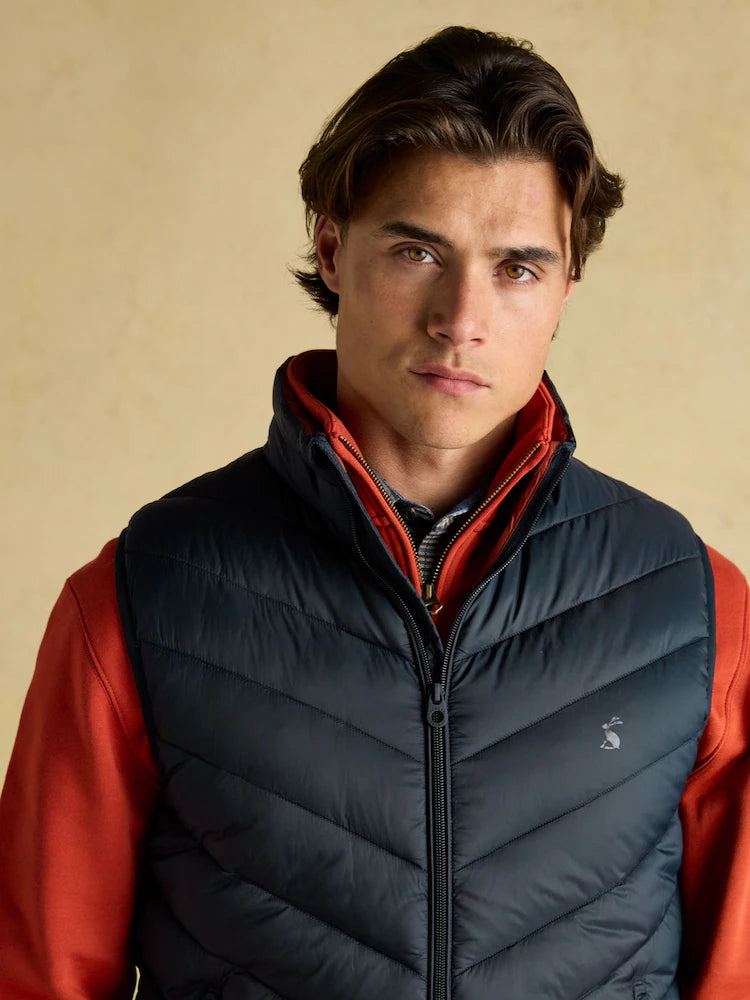 Joules Mens Garrett Gilet 22196904 Navy Clothing M / Navy,L / Navy,XL / Navy,XXL / Navy