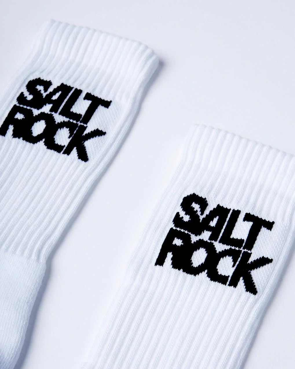 Saltrock Mens Athletic 3 Pack Socks White Clothing UK7-11 / White