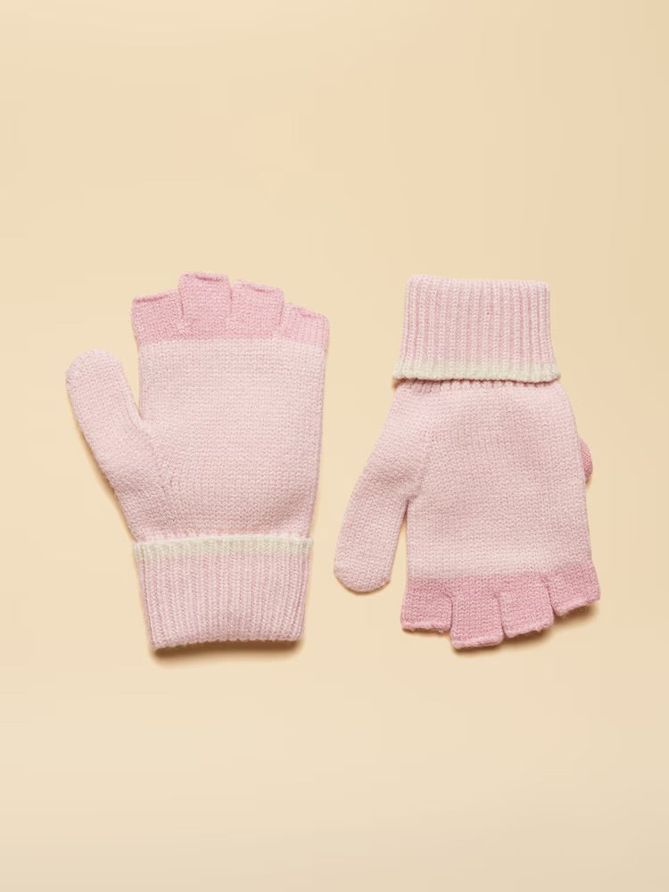 Joules Character Gloves Pink Dog Clothing ONE SIZE / Pink
