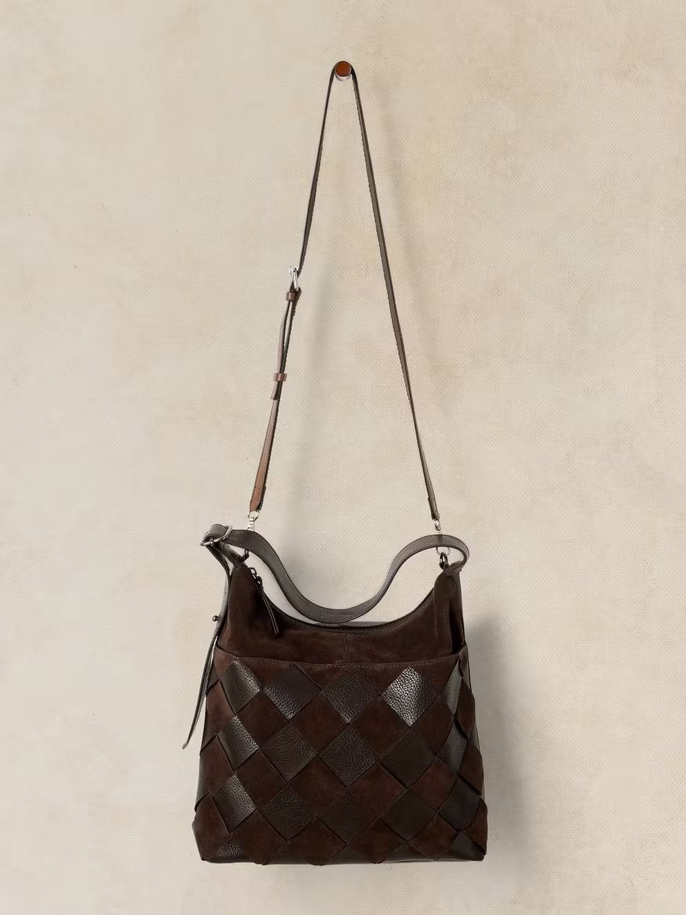White Stuff Womens Sophia Weave Bag 446776 Brown Accessories ONE SIZE / Brown