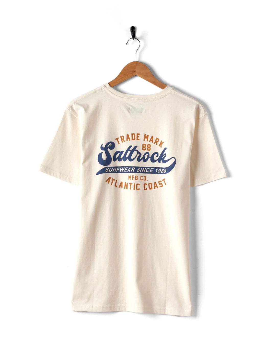 Saltrock Mens Home Run T-Shirt Tsb12102019 Cream Clothing SMALL ADULT / Cream,MEDIUM ADULT / Cream,LARGE ADULT / Cream,XL ADULT / Cream