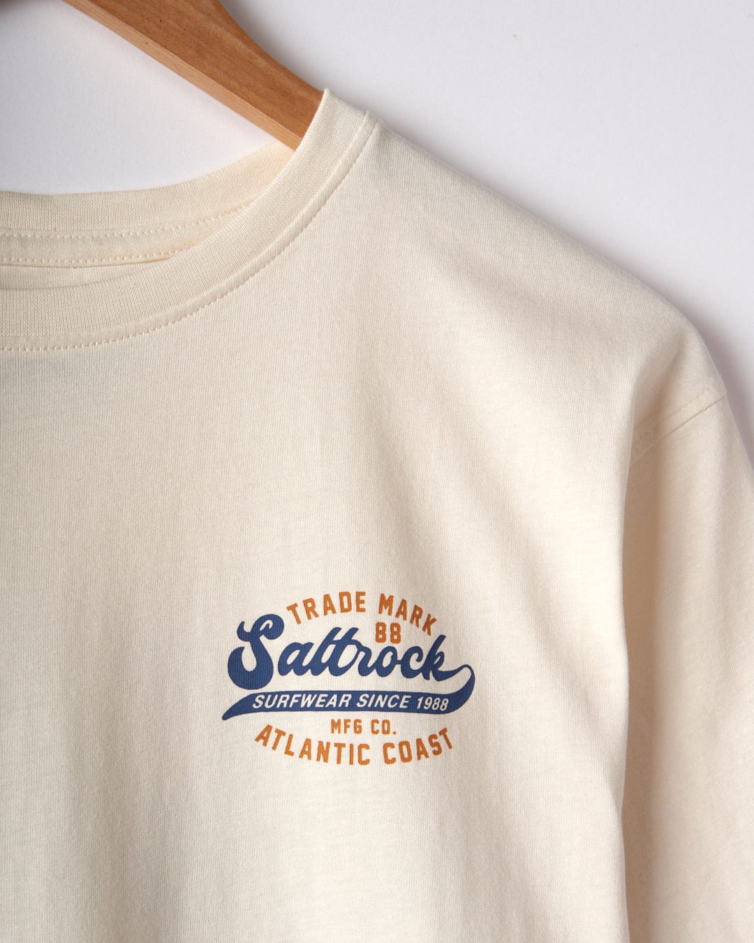 Saltrock Mens Home Run T-Shirt Tsb12102019 Cream Clothing SMALL ADULT / Cream,MEDIUM ADULT / Cream,LARGE ADULT / Cream,XL ADULT / Cream