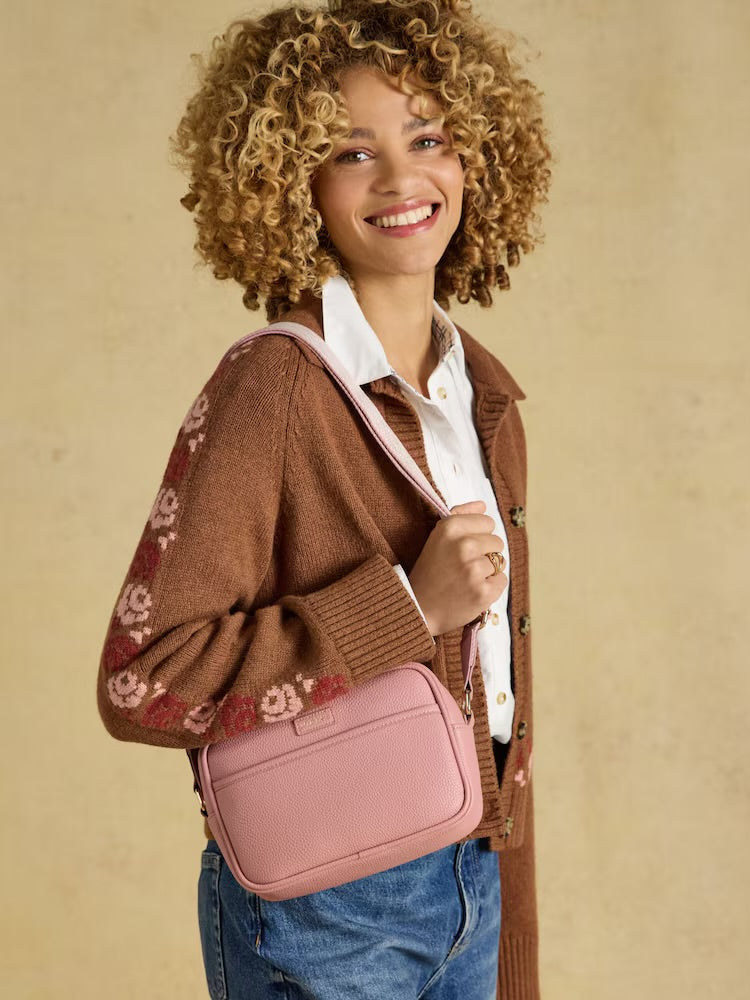 Joules Womens Trent Cross Body Bag Y30-800 Pink