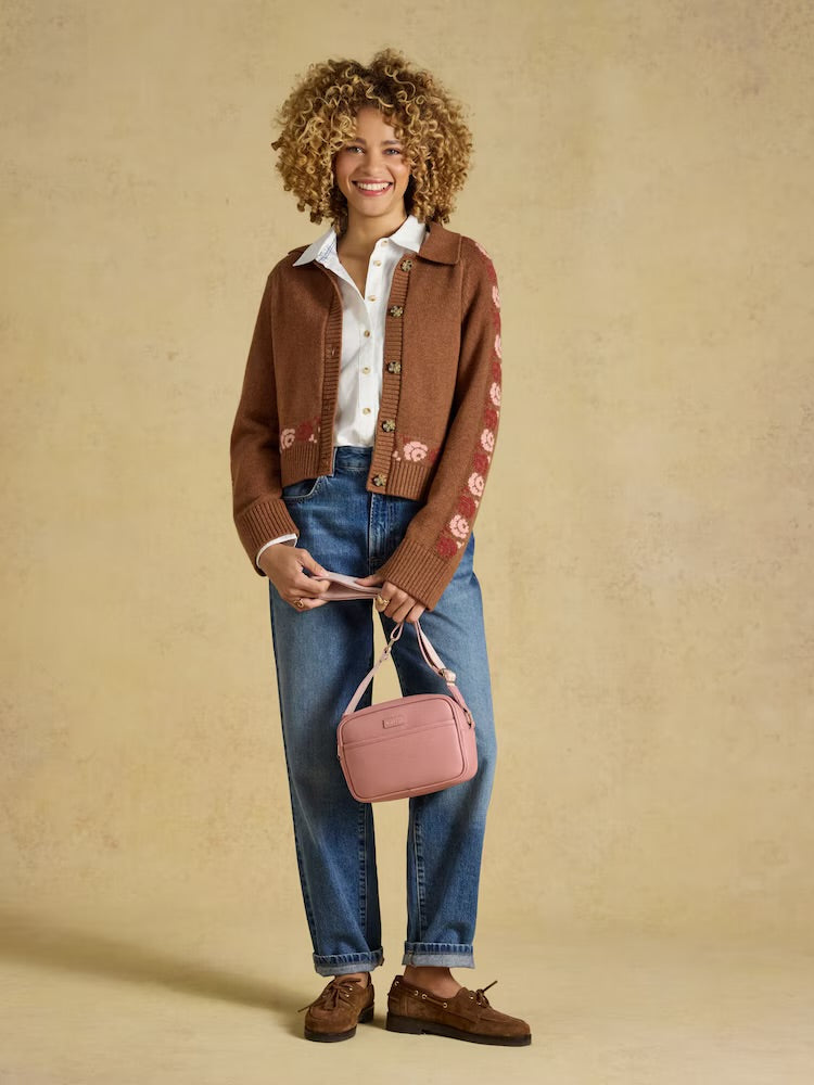 Joules Womens Trent Cross Body Bag Y30-800 Pink