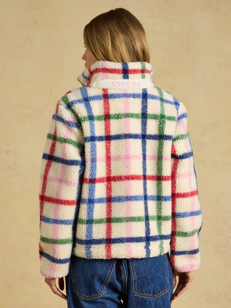 Joules Womens Lottie Cream Check G49-548