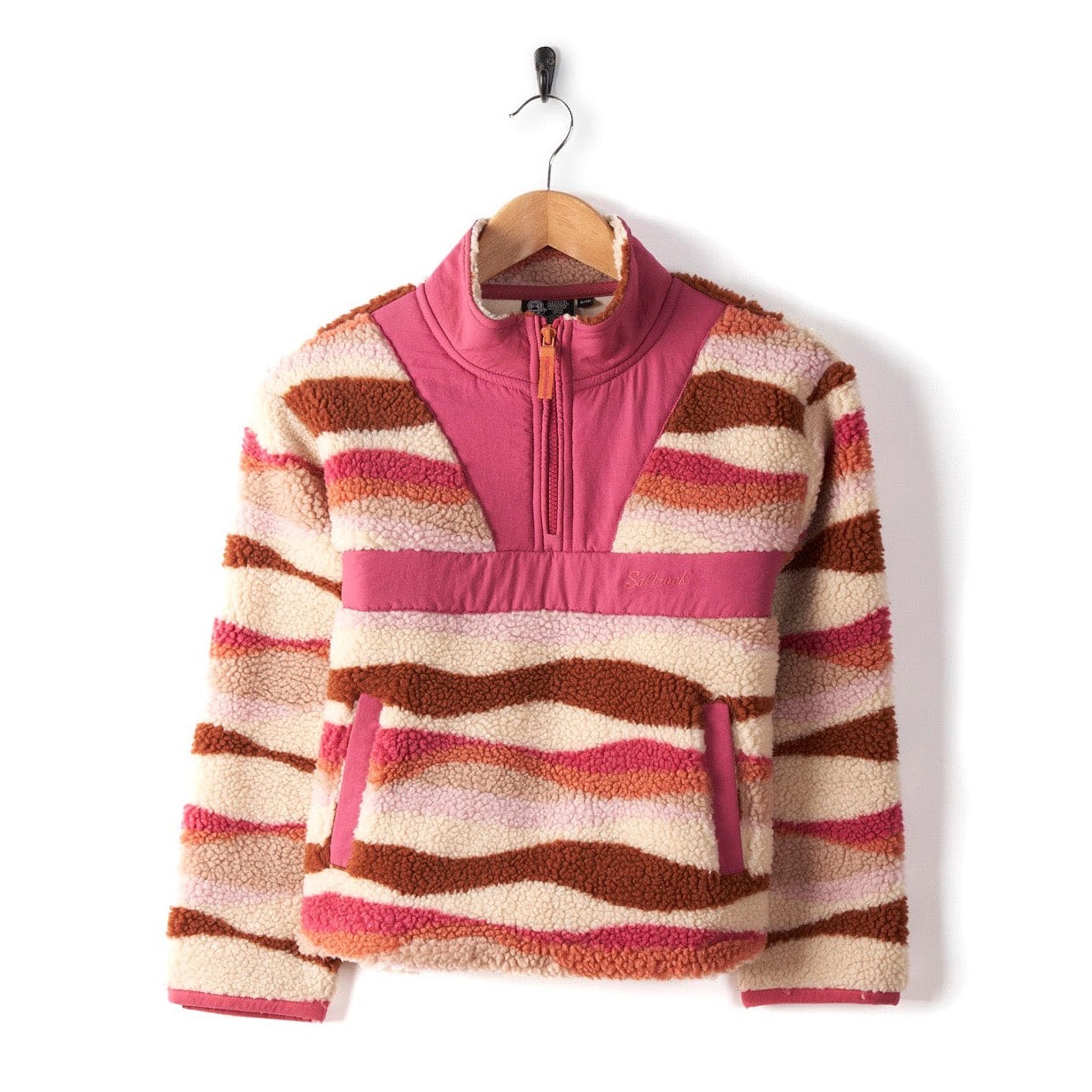 Saltrock Girls Robyn Wave Fleece Lmx42402010 Clothing 7/8YRS / Pink,9/10YRS / Pink,11/12YRS / Pink,13YRS / Pink