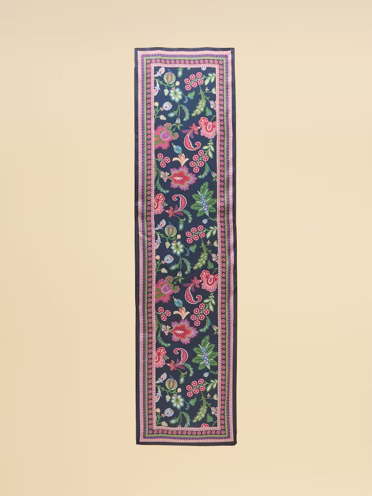 Joules Womens Windsor Silk Scarf Y31-164 Navy Floral