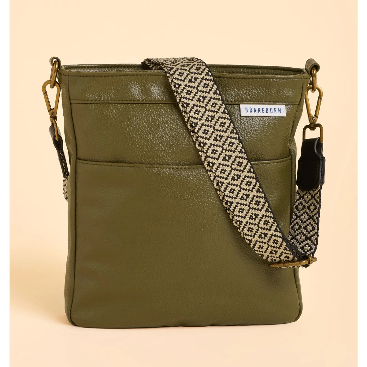 Brakeburn Womens Sierra Crossbody Bag Bblbag0013390aw25 Khaki Accessories ONE SIZE / Khaki