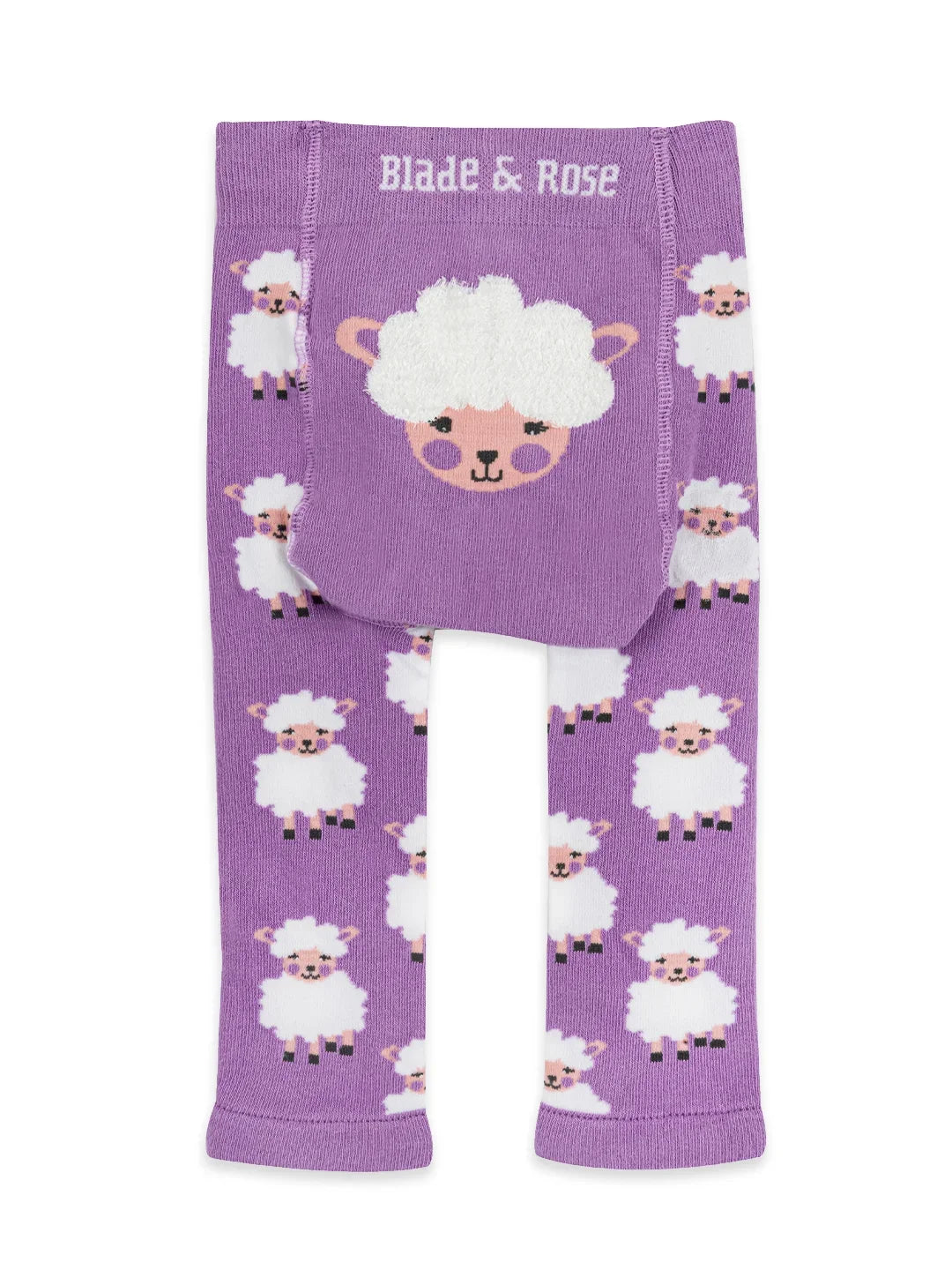 Blade &amp; Rose Elsie The Sheep Infant Knitted Leggings Lilac
