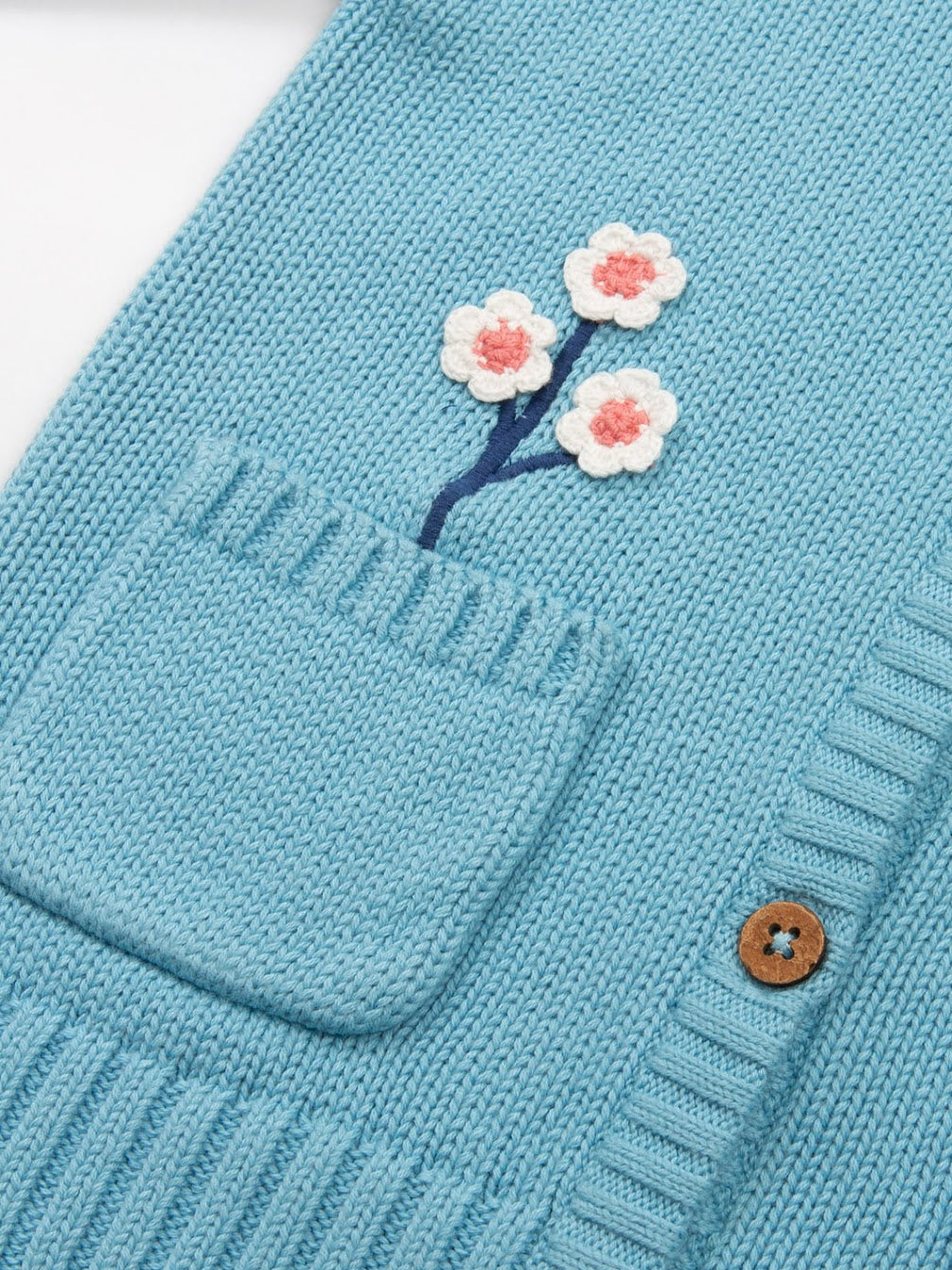 Kite Hygge Infant Cardigan 9612-Ygk Clothing 3-6M / Blue,6-9M / Blue,9-12M / Blue,12-18M / Blue,18-24M/2Y / Blue