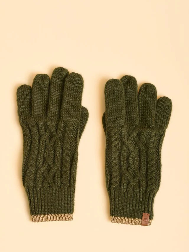 Brakeburn Womens Wolds Gloves Bblglo0013363aw25 Khaki Clothing ONE SIZE / Khaki