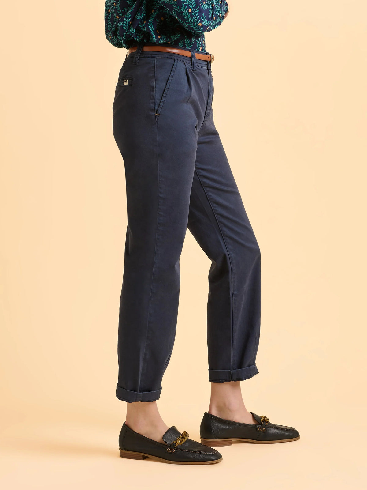 Brakeburn Womens Blake Trousers Bbltrs0013123aw25 Navy Clothing UK10 / Navy,UK12 / Navy,UK14 / Navy,UK16 / Navy