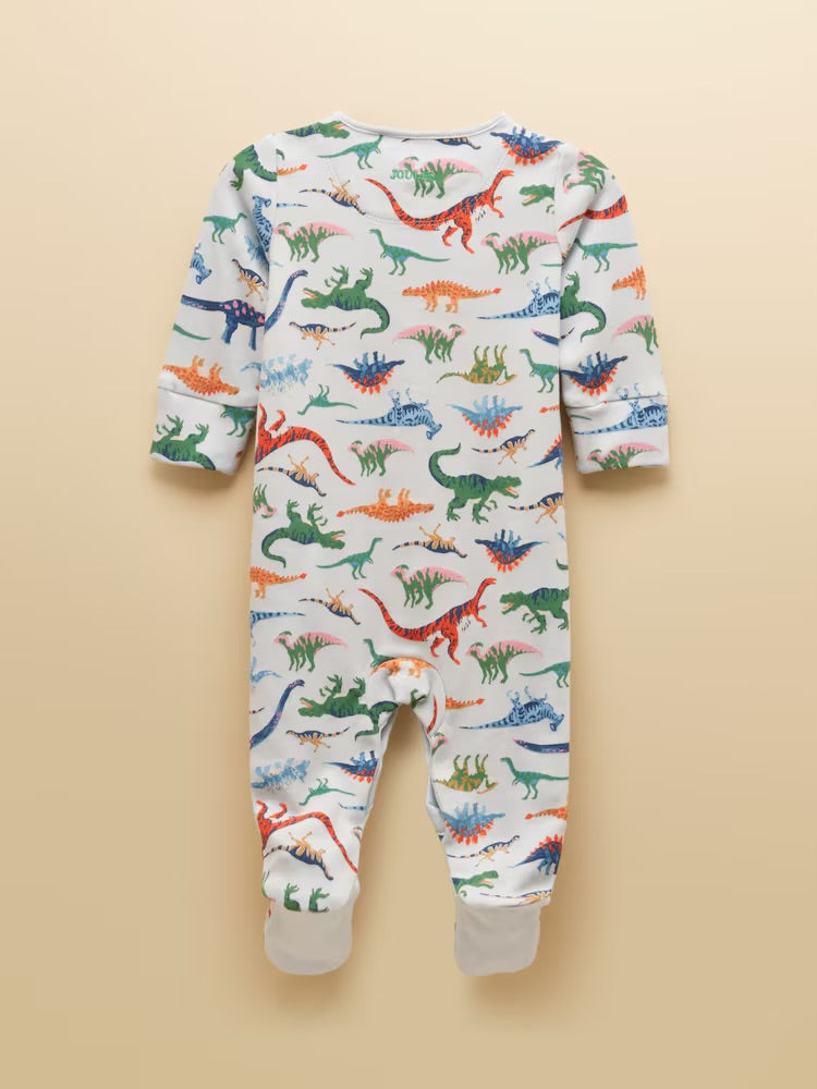 Joules Razamataz Sleepsuit V29339 Dino Clothing NEWBORN / Multi,0-3M / Multi,3-6M / Multi,6-9M / Multi