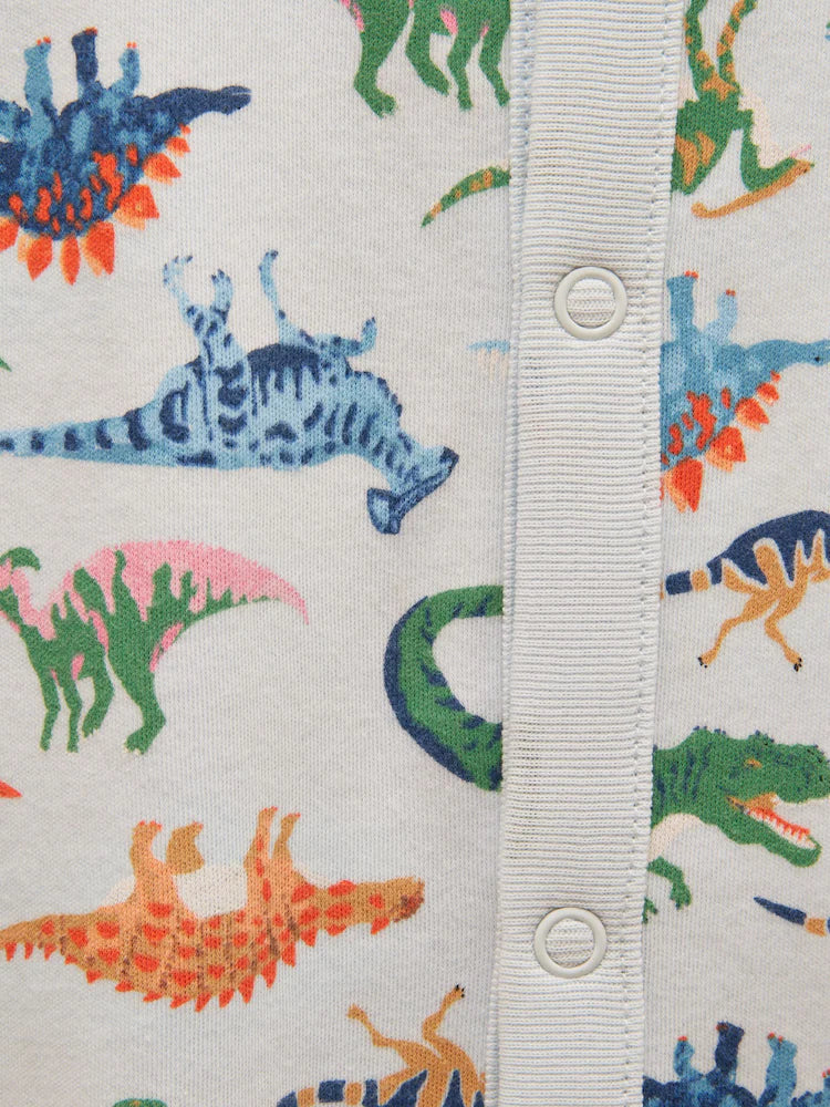 Joules Razamataz Sleepsuit V29339 Dino Clothing NEWBORN / Multi,0-3M / Multi,3-6M / Multi,6-9M / Multi
