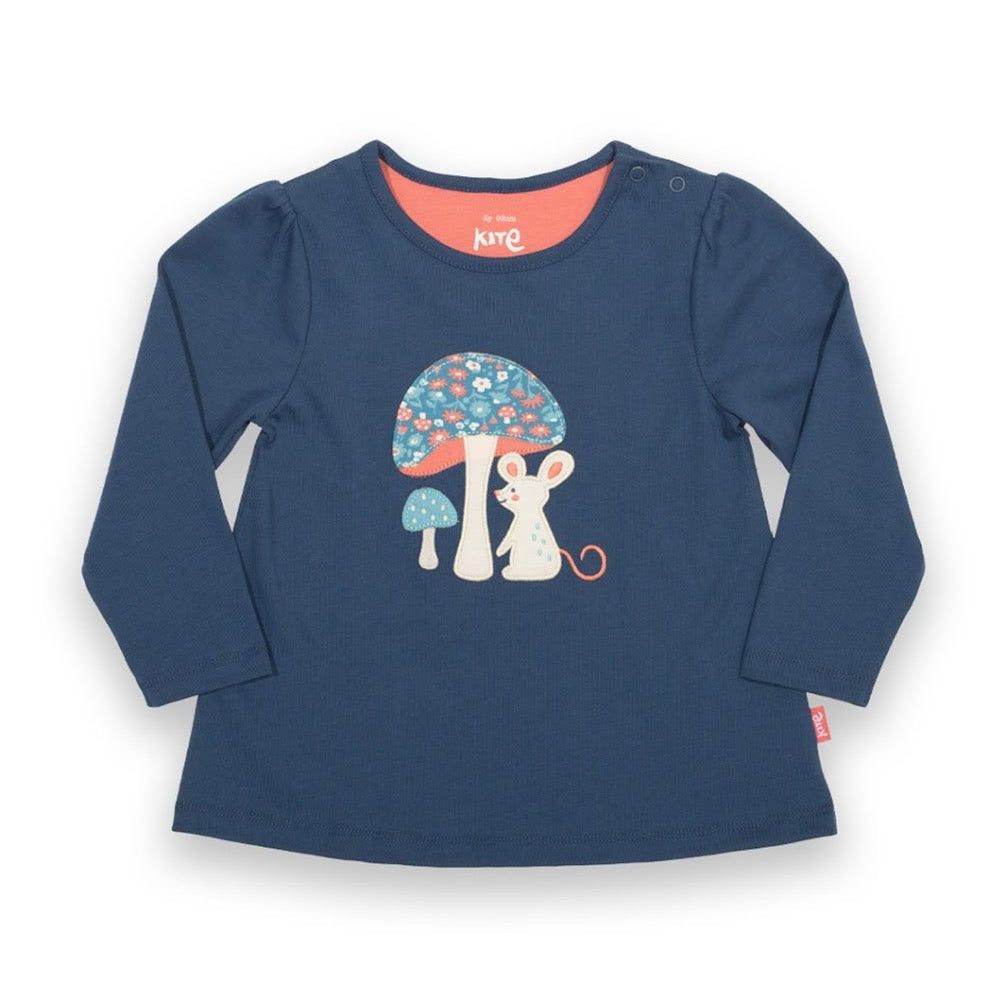 Kite Mousey Housey Infant Tunic Top Clothing 3-6M / Navy,6-9M / Navy,9-12M / Navy,12-18M / Navy,18-24M/2Y / Navy,3YRS / Navy,4YRS / Navy,5YRS / Navy,6YRS / Navy