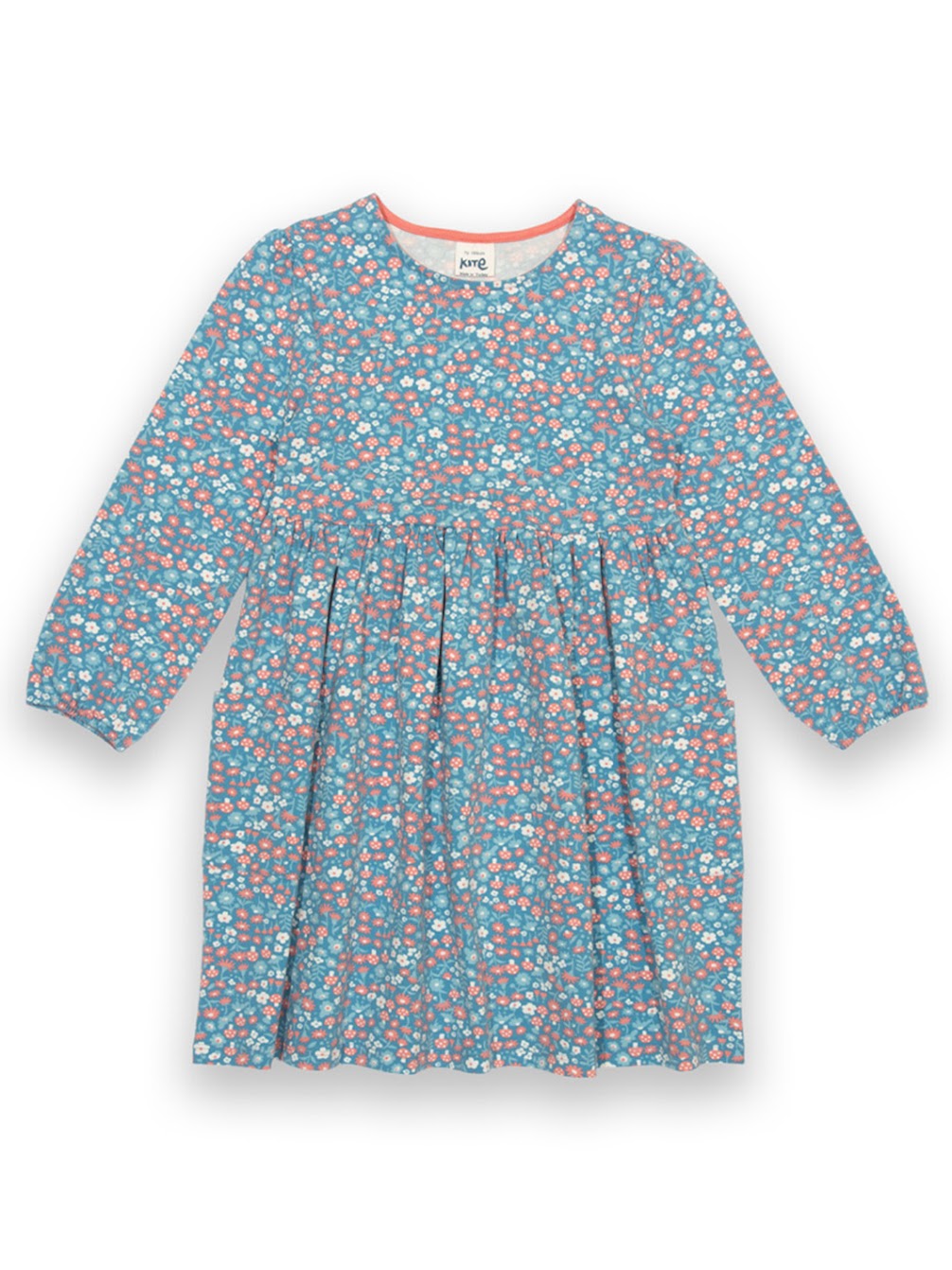 Kite Winter Wonderland Dress F784-Agd Clothing 3-6M / Blue,6-9M / Blue,9-12M / Blue,12-18M / Blue,18-24M/2Y / Blue,3YRS / Blue,4YRS / Blue,5YRS / Blue,6YRS / Blue