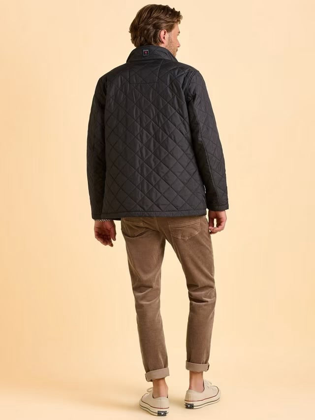 Brakeburn Mens Sanderstead Jacket Bbmjkt0013422aw25 Black Clothing M / Black,L / Black,XL / Black