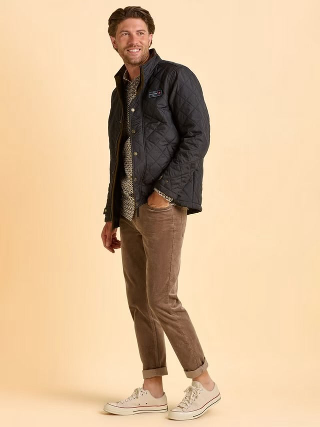 Brakeburn Mens Sanderstead Jacket Bbmjkt0013422aw25 Black Clothing M / Black,L / Black,XL / Black