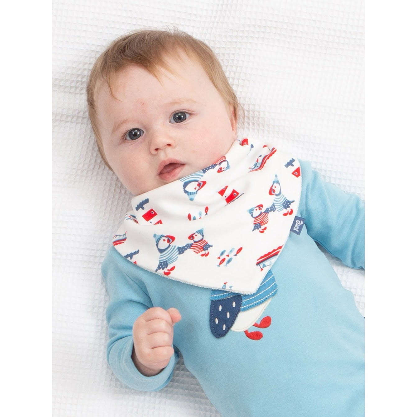 Kite Puffin Pals Bib 1862-Bua Accessories ONE SIZE / White