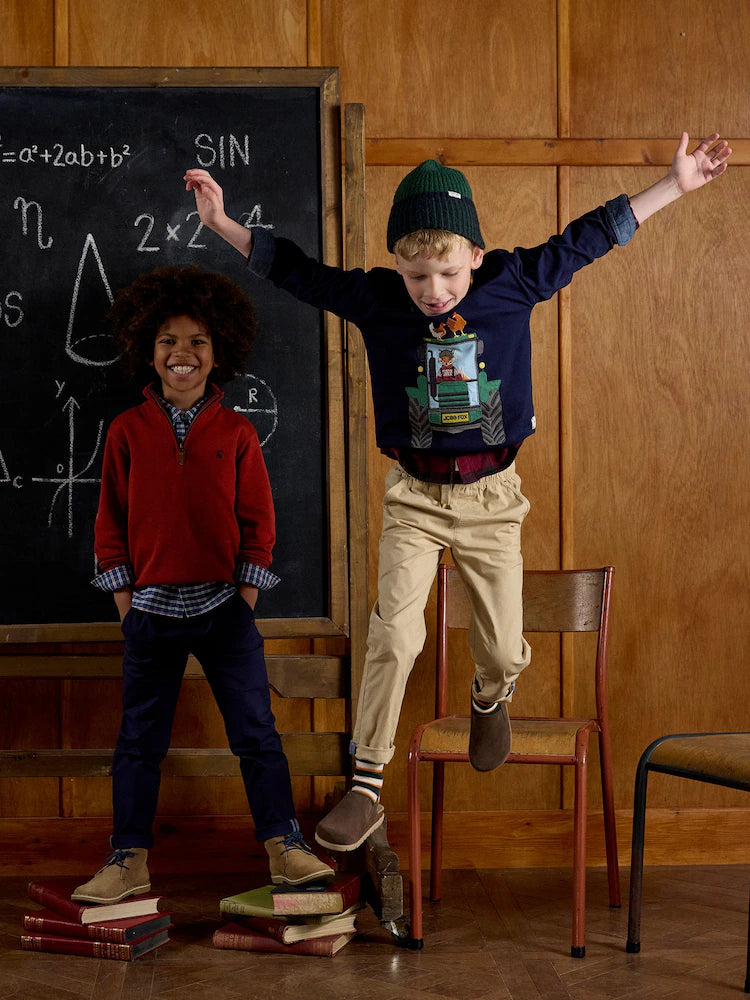 Joules Boys Jack T-Shirt Ay509633 Tractor Clothing 2YRS / Navy,3YRS / Navy,4YRS / Navy,5YRS / Navy,6YRS / Navy,8YRS / Navy