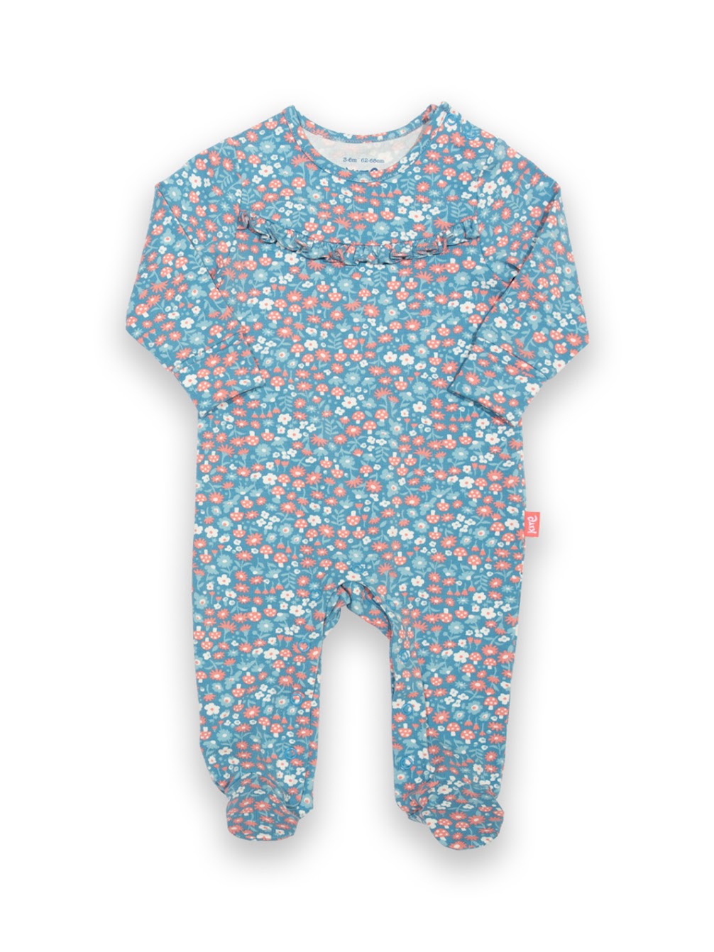 Kite Winter Woodland Frill Sleepsuit 8270-Bgs Clothing NEWBORN / Blue,0-1M / Blue,0-3M / Blue,3-6M / Blue,6-9M / Blue