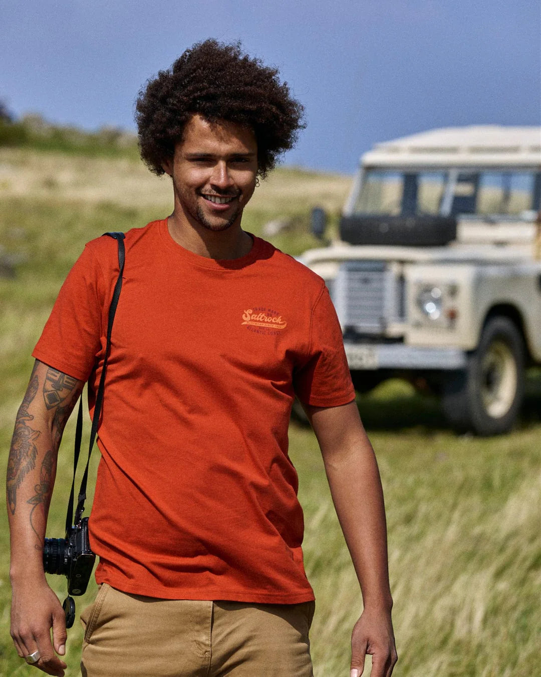 Saltrock Mens Home Run T-Shirt Aw24 Dark Red Clothing SMALL ADULT / Red,MEDIUM ADULT / Red,LARGE ADULT / Red,XL ADULT / Red