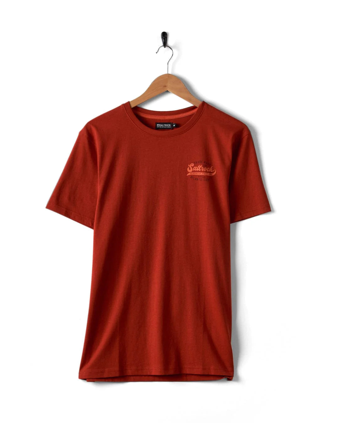 Saltrock Mens Home Run T-Shirt Aw24 Dark Red Clothing SMALL ADULT / Red,MEDIUM ADULT / Red,LARGE ADULT / Red,XL ADULT / Red