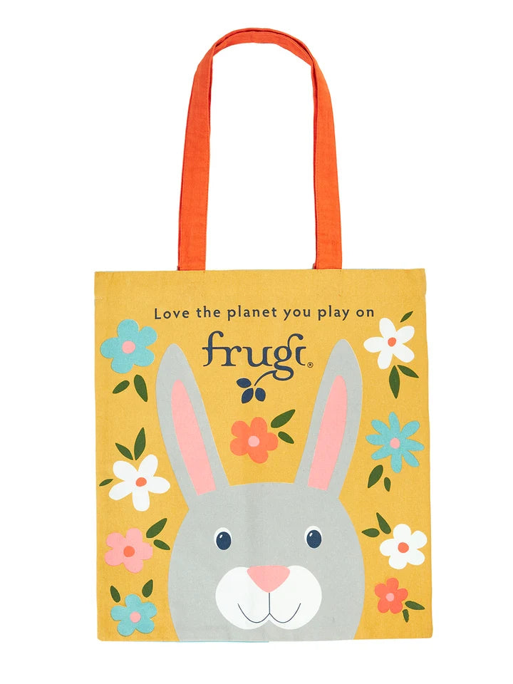 Frugi Goose Gaggle Rabbit Tote Bag