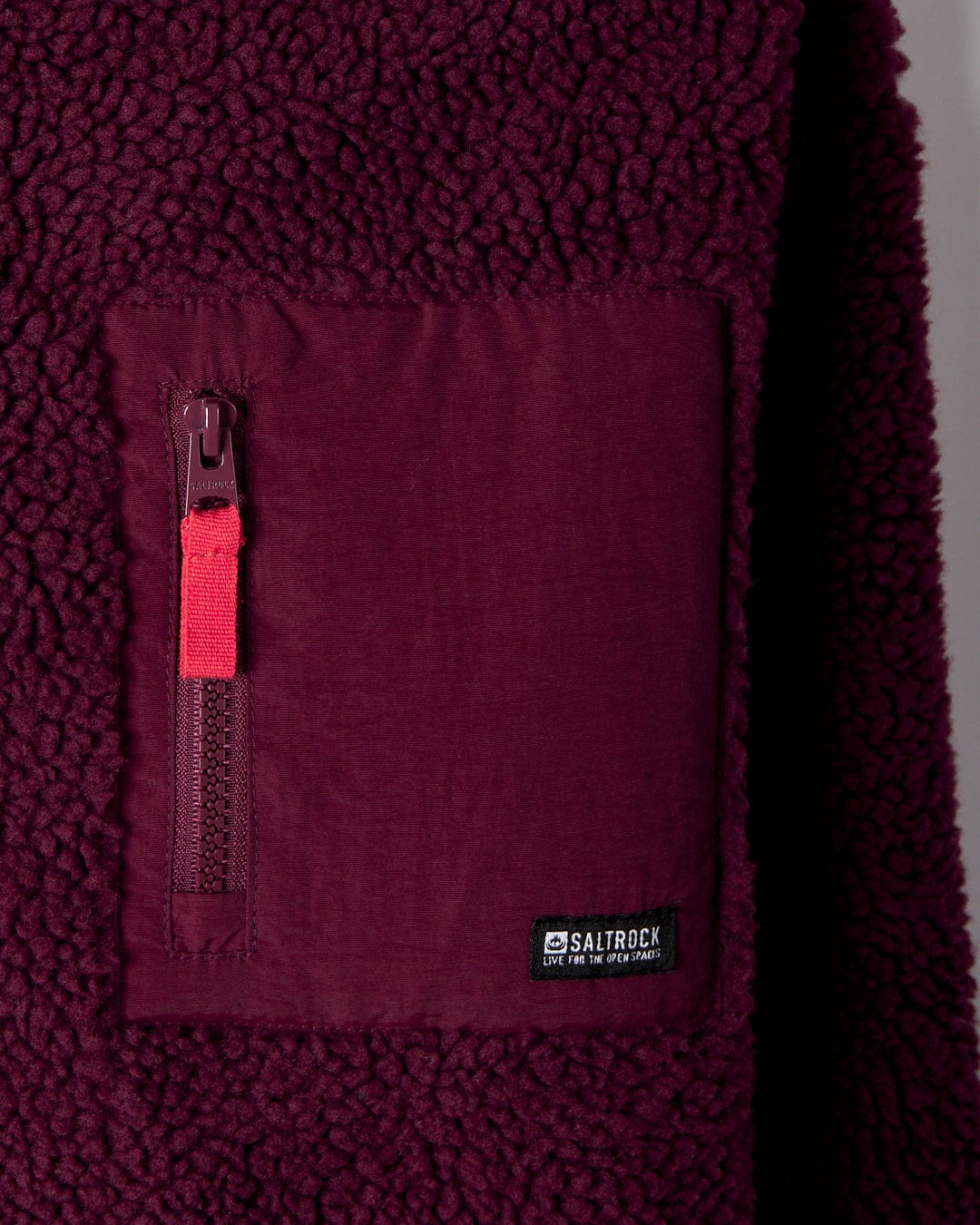 Saltrock Womens Zella Fleece Lzy22401098 Dark Purple Clothing SMALL ADULT / Purple,MEDIUM ADULT / Purple,LARGE ADULT / Purple