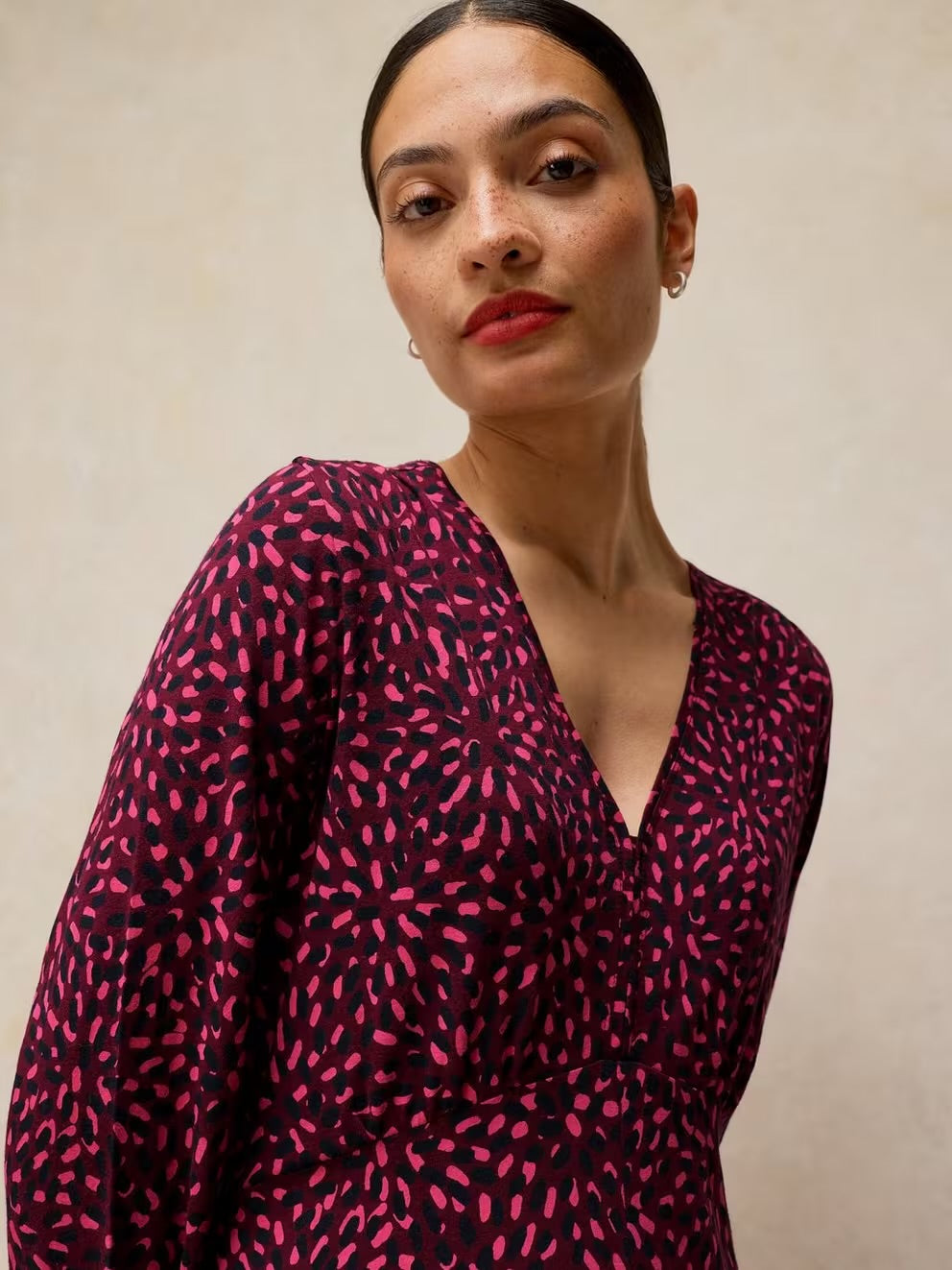 White Stuff Womens Megan Petite Dress 447035 Pink Multi Clothing UK10 / Pink,UK12 / Pink,UK14 / Pink,UK16 / Pink,UK18 / Pink