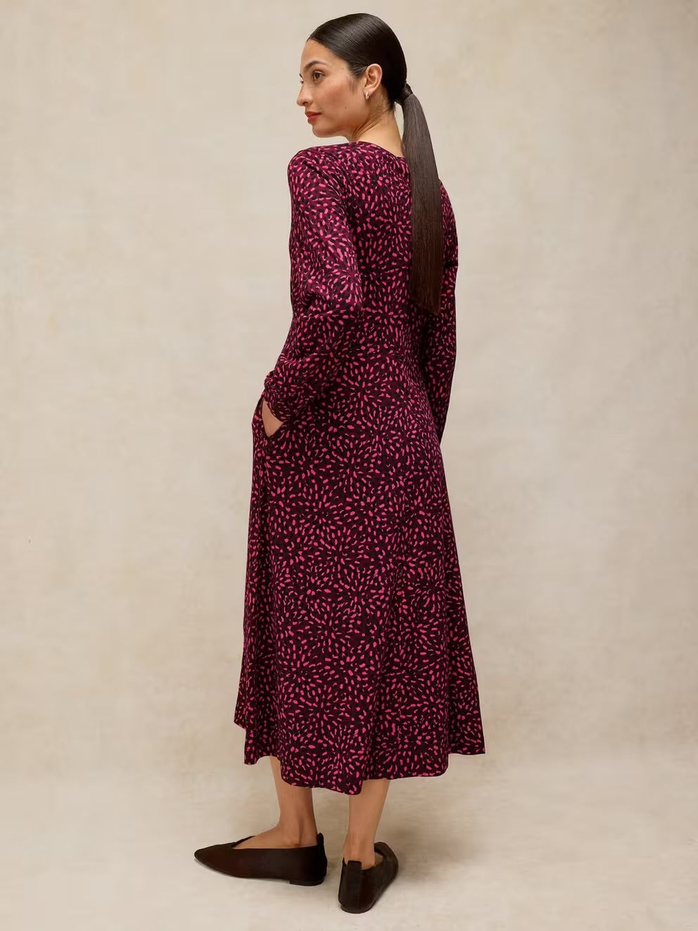 White Stuff Womens Megan Petite Dress 447035 Pink Multi Clothing UK10 / Pink,UK12 / Pink,UK14 / Pink,UK16 / Pink,UK18 / Pink