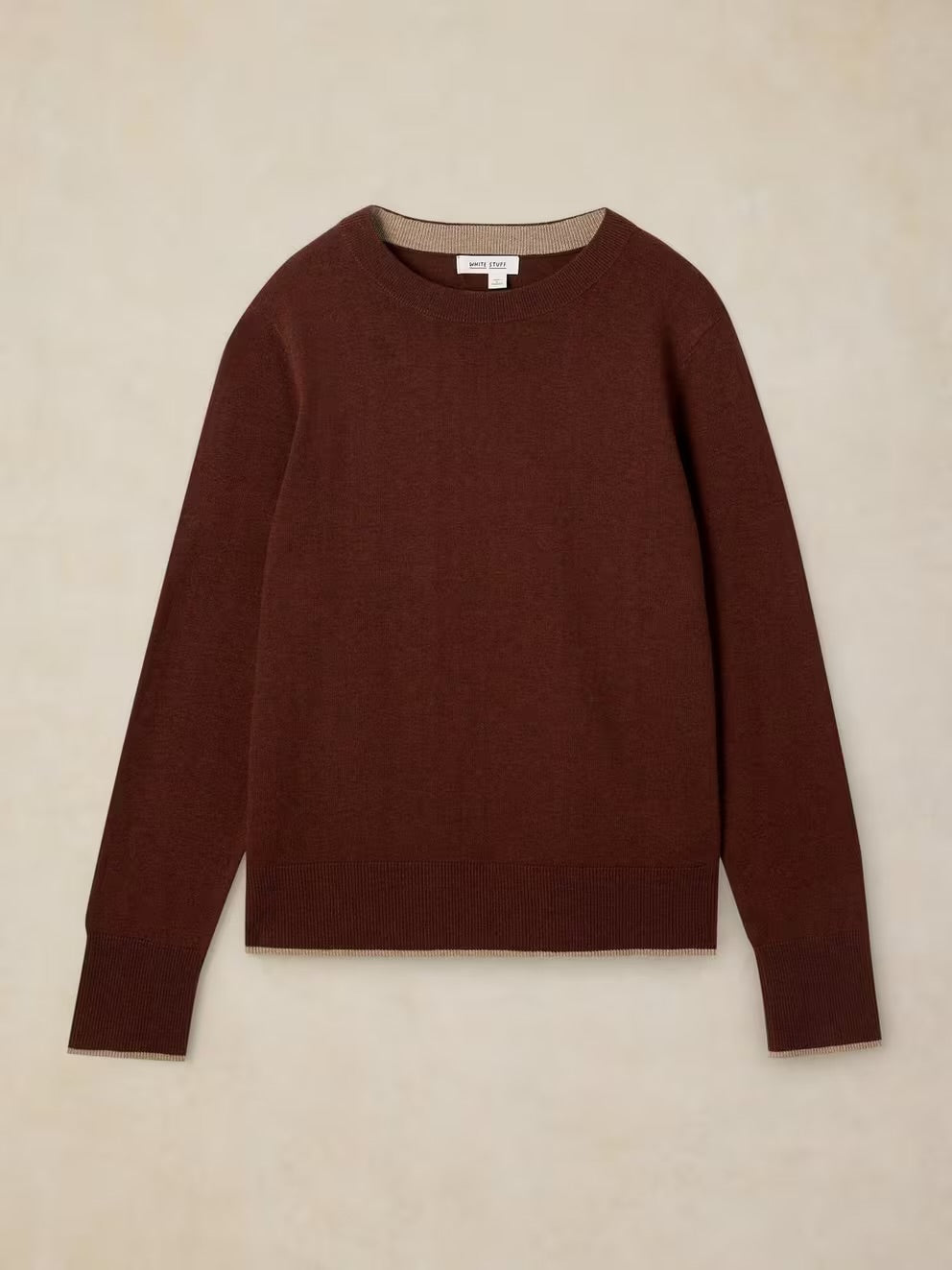White Stuff Womens Katie Jumper 444055 Dark Brown Clothing UK8 / Brown,UK10 / Brown,UK12 / Brown,UK14 / Brown,UK16 / Brown