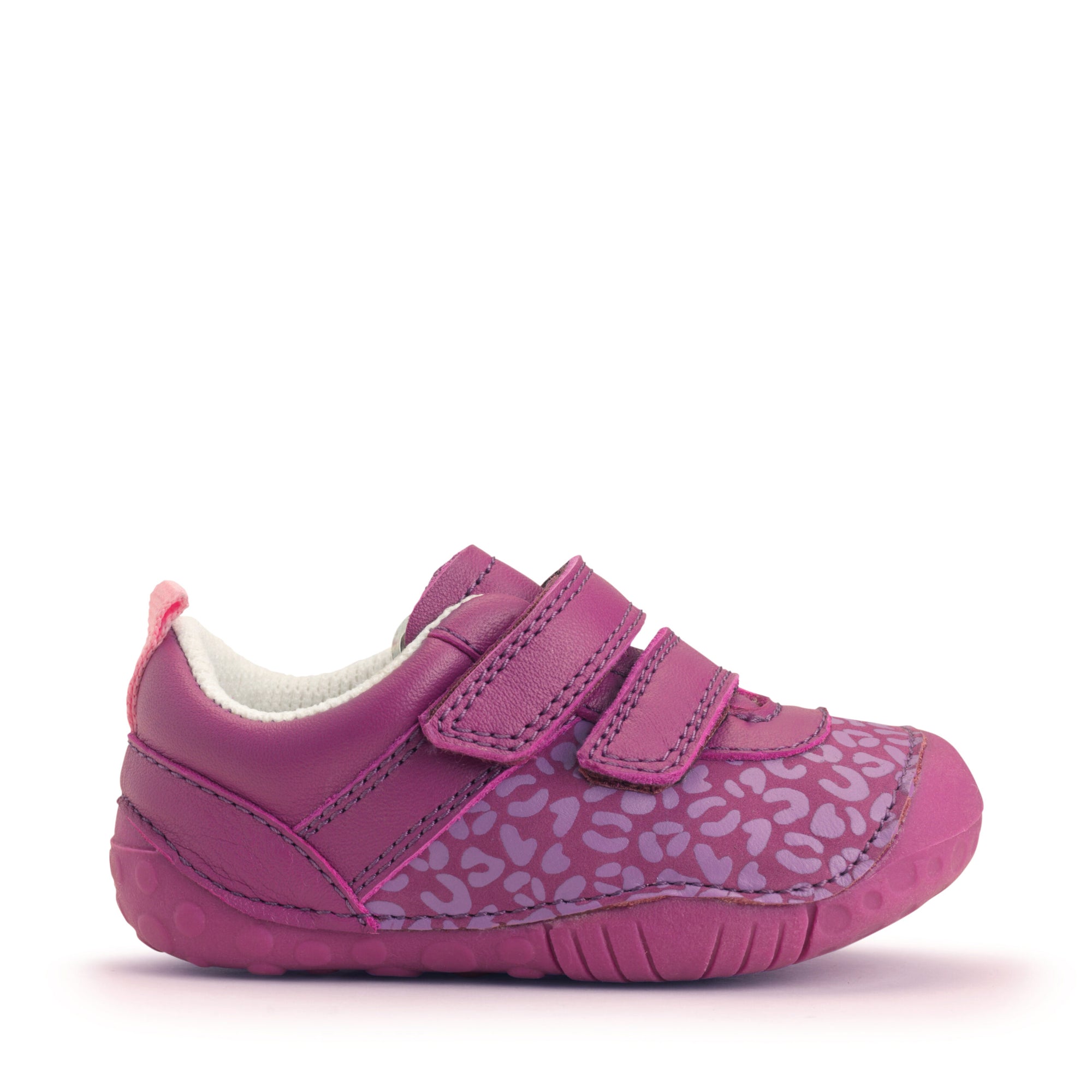 Startrite Little Smile Pre-Walker F Fit Berry Leopard Footwear UK2 INFANT / Berry,UK3 INFANT / Berry,UK4 INFANT / Berry